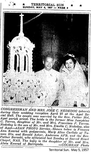 1957 0505 MM Jose C Nededog Josephine C Torres small