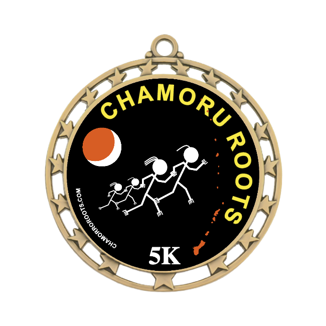 CHamoru Roots 5K Medal