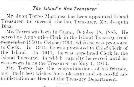 Guam News Letter, May 1914